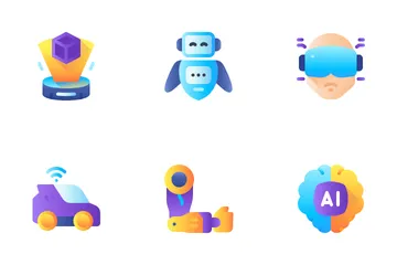Artficial Intelligence Icon Pack