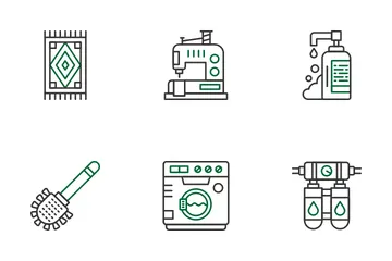 Artículos para el hogar Paquete de Iconos