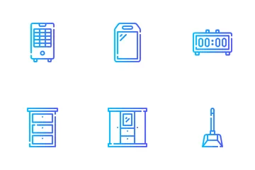 Artículos para el hogar Paquete de Iconos