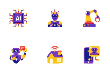 Artificial Intellegence Icon Pack
