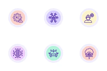 Artificial Intelligence 4 Icon Pack