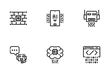 Artificial Intelligence Icon Pack