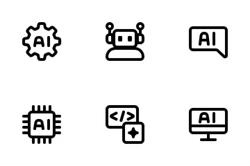 Artificial Intelligence Icon Pack