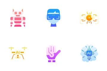 Artificial Intelligence Icon Pack