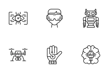 Artificial Intelligence Icon Pack