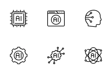 Artificial Intelligence Icon Pack