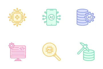 Artificial Intelligence Icon Pack