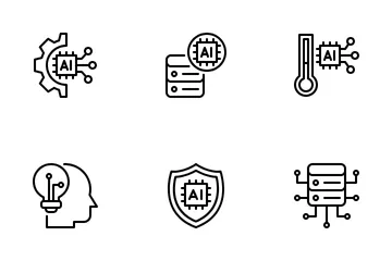 Artificial Intelligence Icon Pack