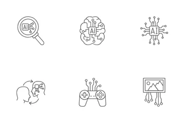 Artificial Intelligence Icon Pack