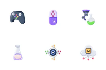 Artificial Intelligence Icon Pack