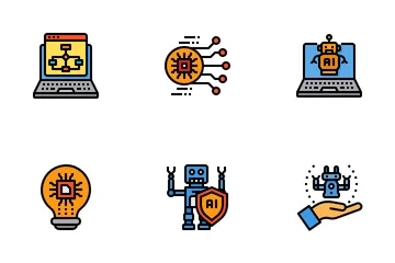 Artificial Intelligence Icon Pack