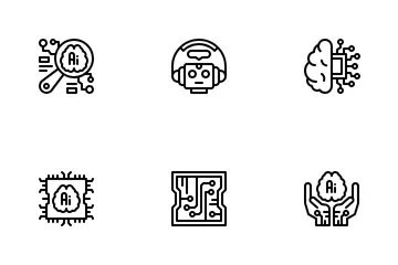 Artificial Intelligence Icon Pack