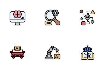 Artificial Intelligence Icon Pack