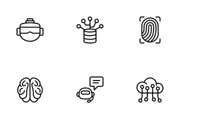 Artificial Intelligence Icon Pack