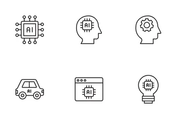 Artificial Intelligence Icon Pack