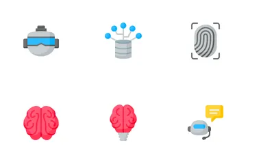 Artificial Intelligence Icon Pack