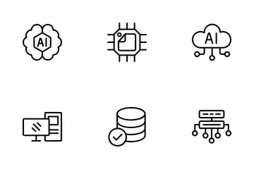 Artificial Intelligence Icon Pack