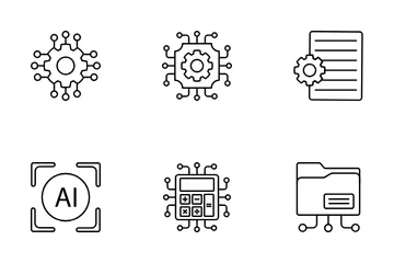 Artificial Intelligence Icon Pack