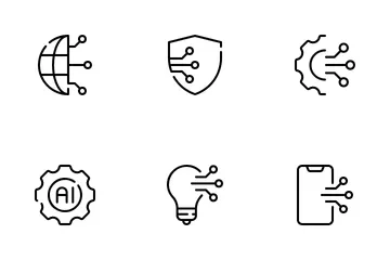 Artificial Intelligence Icon Pack