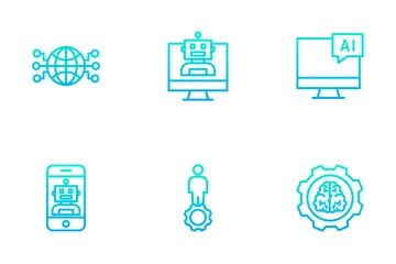 Artificial Intelligence Icon Pack