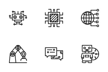 Artificial Intelligence Icon Pack