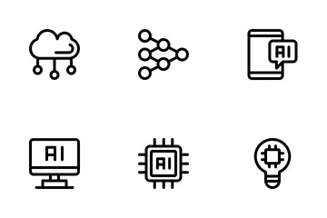 Artificial Intelligent Icon Pack