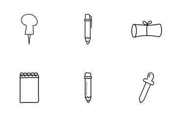Arts And Crafts Pack 1 Icon Pack