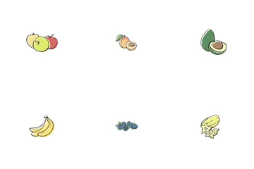 Artsy Fruits Icon Pack