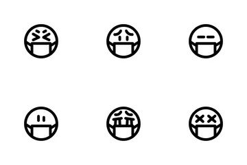 Arzt-Emoji Symbolpack