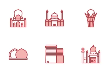 Asian Capitals Icon Pack