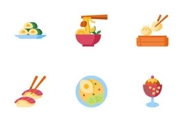 Asian Food Icon Pack