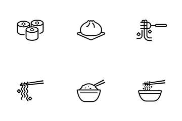 Asian Food Icon Pack