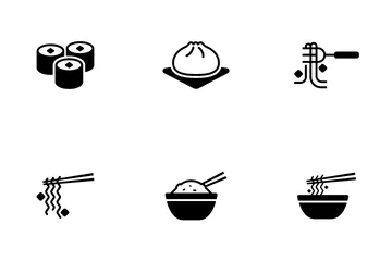 Asian Food Icon Pack