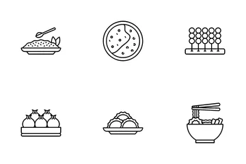 Asian Food Icon Pack