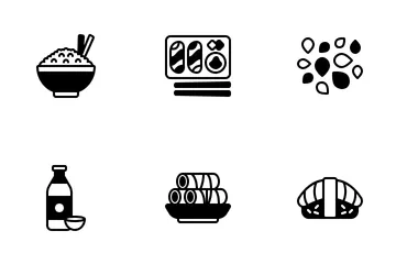 Asian Food Icon Pack