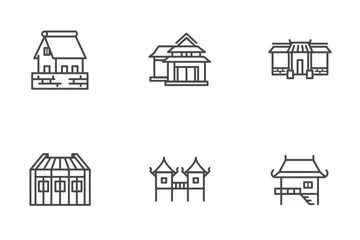 Asian Property Icon Pack