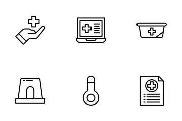 Cuidado de la salud Paquete de Iconos