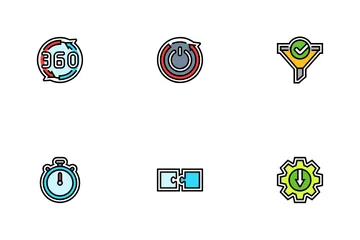 Assembly Setup Product Icon Pack