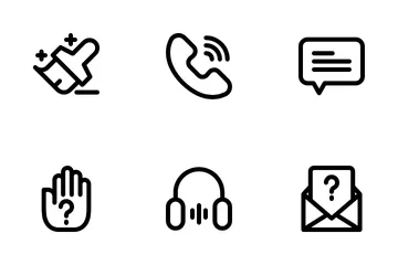 Assistance client Icon Pack