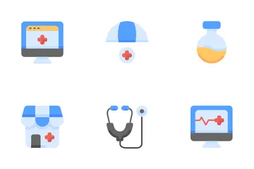 Sanità e medicina Vol1 Icon Pack