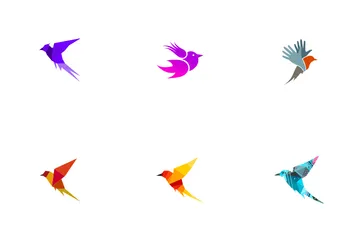 Astrazione degli uccelli Icon Pack