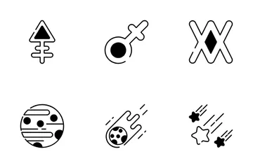 Astrology And Space Icon Pack