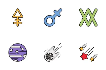 Astrology And Space Icon Pack