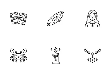 Astrology And Zodiac Icon Pack