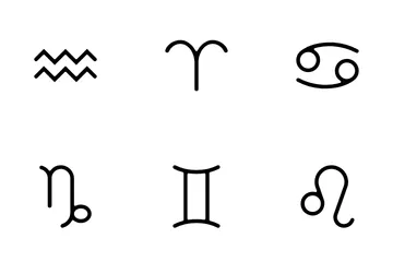 Astrology Sign Icon Pack