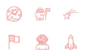 Astronaut Icon Pack
