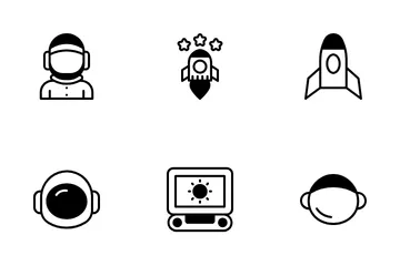 Astronaut Icon Pack