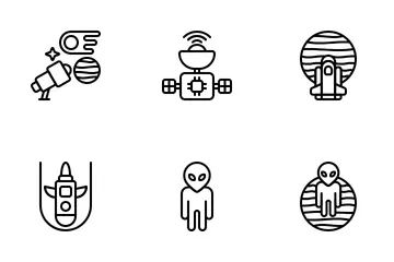 Astronaut Icon Pack