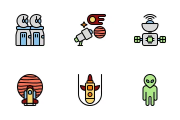 Astronaut Icon Pack