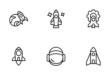 Astronaut Icon Pack